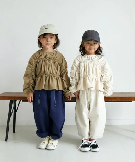 CORNER / GATHER BLOUSE