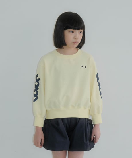 folk made / COLOR JERSEY SWEATSHIRT