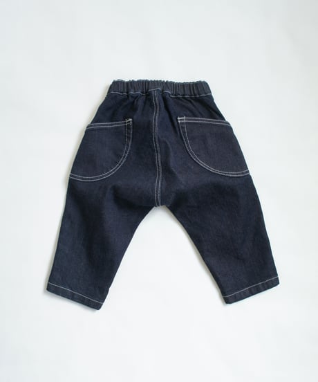 MOUN TEN. / FRONT TUCK ORGANIC JEANS (for baby)