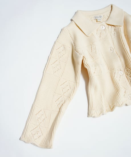 FISH & KIDS / SOFT CROCHET BLOUSE