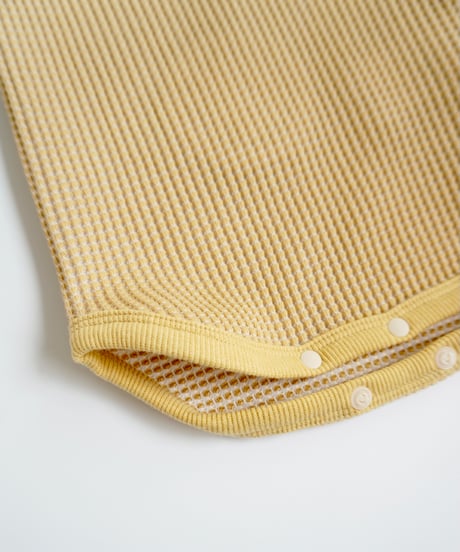 MOUN TEN. / BICOLOR WAFFLE TANKTOP (for baby)