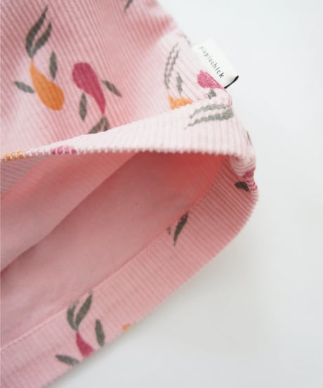 piupiuchick / Short skirt pink w|multicolor fishes