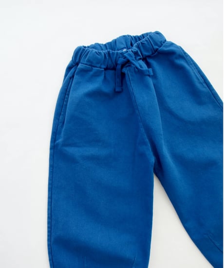 TOM & BOY / DYED TROUSERS BLUE