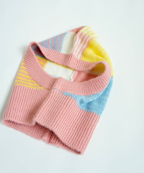 FISH & KIDS / PATCHWORK PASTELS BALACLAVA