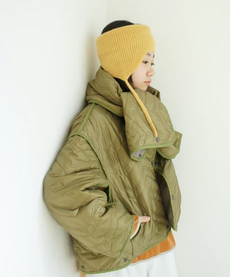 MOUN TEN. / ZIGZAG QUILT SAPALATE COAT
