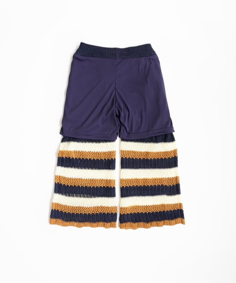 & pal / BORDER PANTS