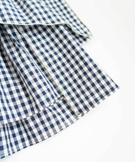 folk made / GINGHAM PUFF SKIRT