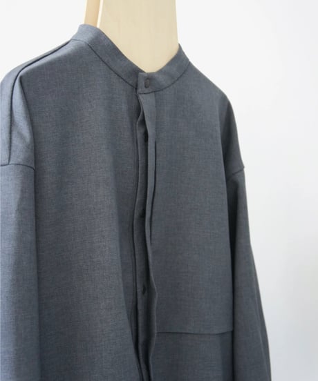 MOUN TEN. / SET・Polyester Canapa Shirts & 1tuck pants (145-155)