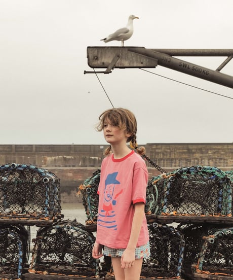 FISH & KIDS x TITO / CONTRAST COLOR T-SHIRT