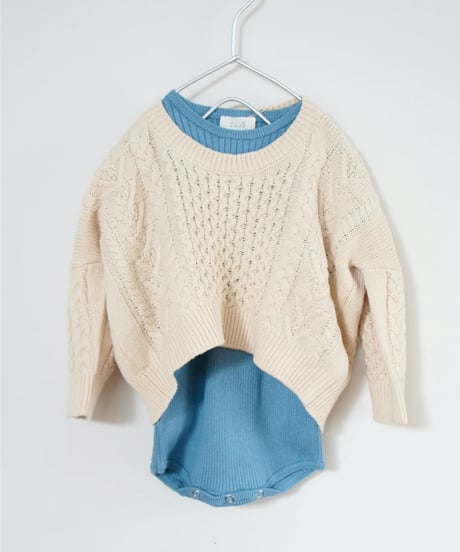 süß (suess) / Cocoon Cable Pullover
