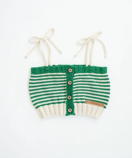 piupiuchick / knitted top w|straps
