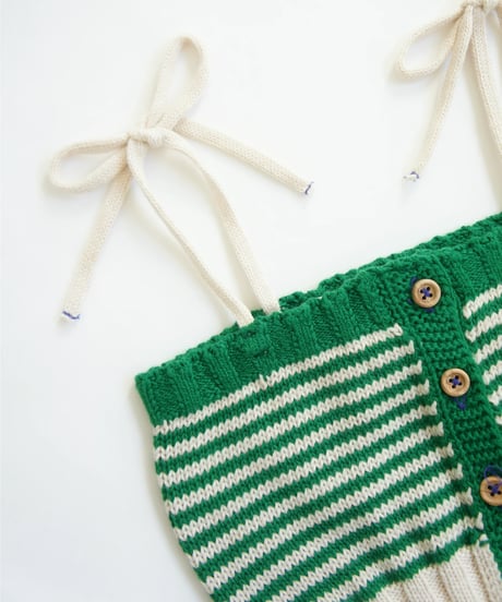 piupiuchick / knitted top w|straps