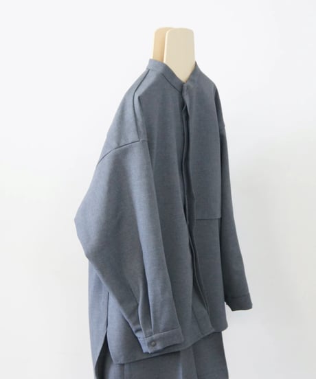MOUN TEN. / SET・Polyester Canapa Shirts & 1tuck pants (145-155)