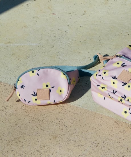 piupiuchick / round banana bag | piupiu flowers