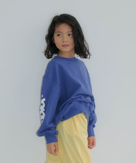 folk made / COLOR JERSEY SWEATSHIRT