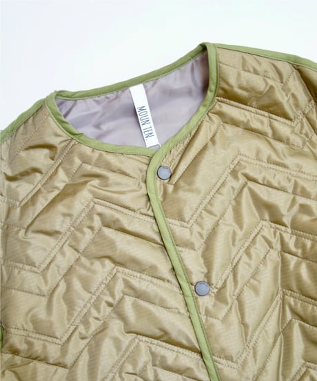 MOUN TEN. / ZIGZAG QUILT SAPALATE COAT