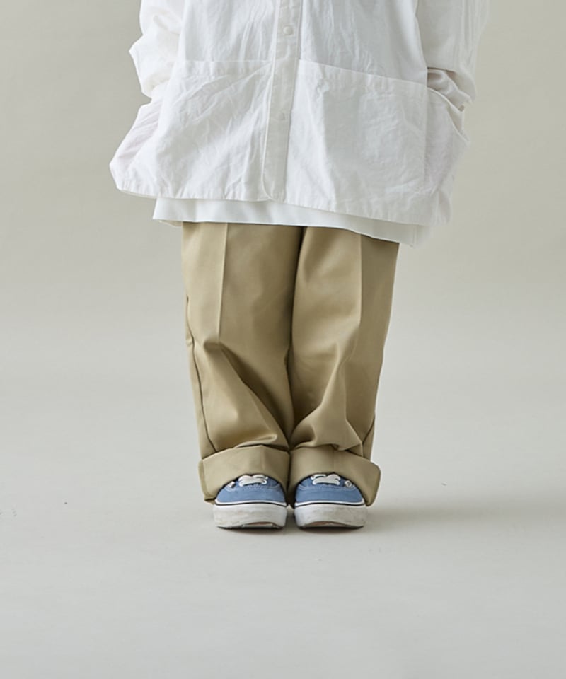 MOUN TEN. / CHINO WIDE PANTS | in the park