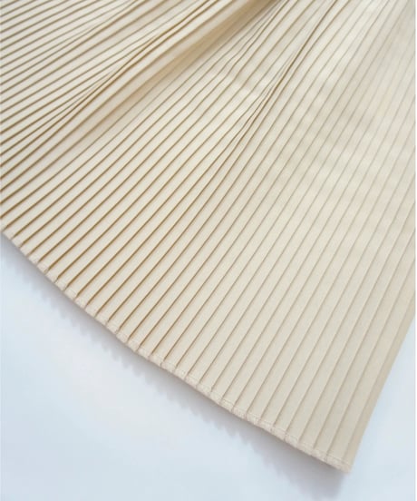 folk made / pleats skirt