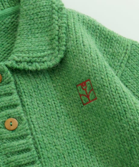 the campamento / GREEN CARDIGAN