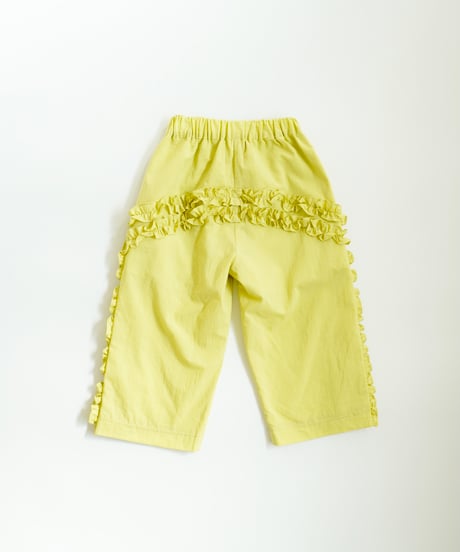 folk made / FRILL MOTIF PANTS