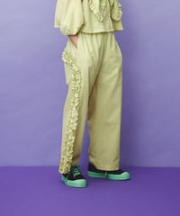 folk made / FRILL MOTIF PANTS