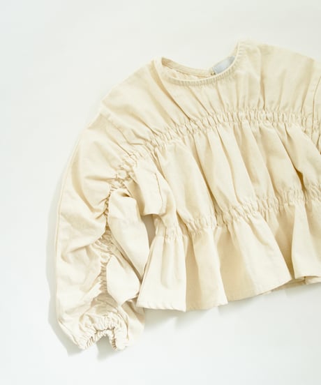 CORNER / GATHER BLOUSE