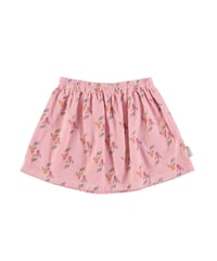 piupiuchick / Short skirt pink w|multicolor fishes