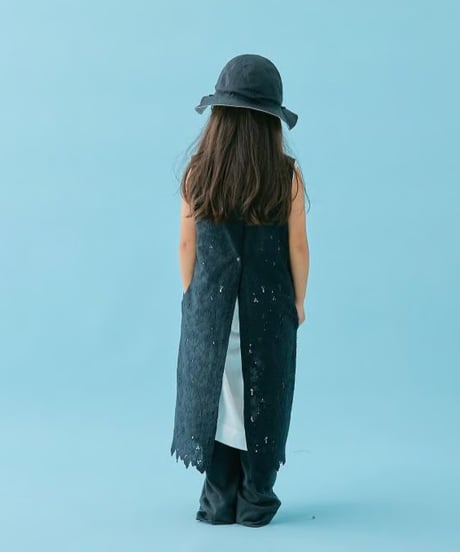 MOUN TEN. / lace apron dress