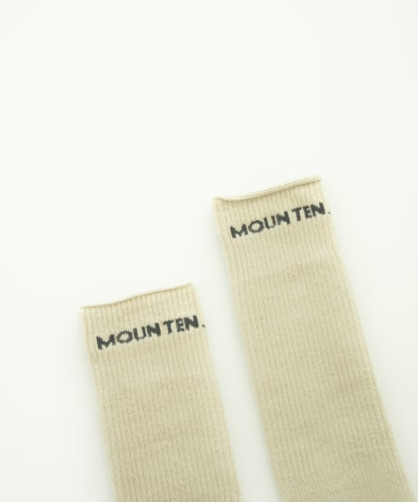 MOUN TEN. / LOGO TUBE SOCKS
