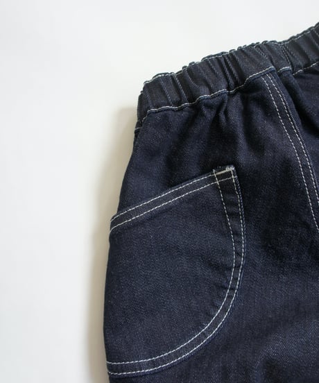 MOUN TEN. / FRONT TUCK ORGANIC JEANS (for baby)