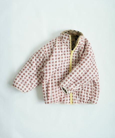 FISH & KIDS / TEDDY BEAR  REVERSIBLE JACSKET