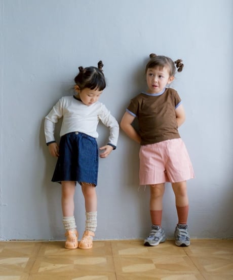 & pal / DENIM SHORT PANTS