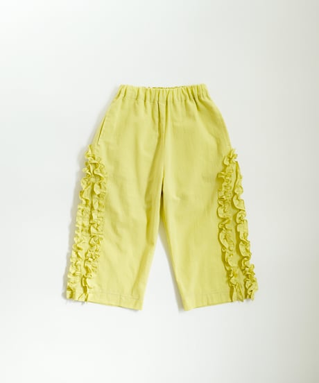 folk made / FRILL MOTIF PANTS