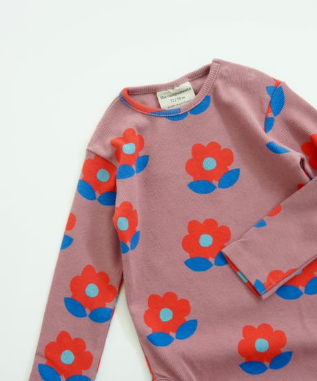 the campamento / BIG FLOWER ROMPERS (for baby)