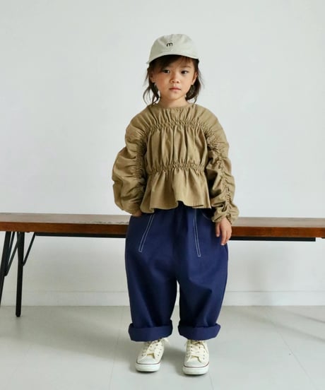 CORNER / GATHER BLOUSE