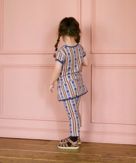 & pal / RETRO STRIPE TEE SHIRT