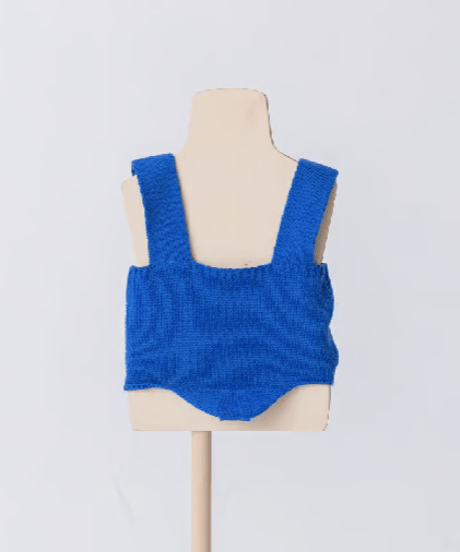 folk made / rib bustier