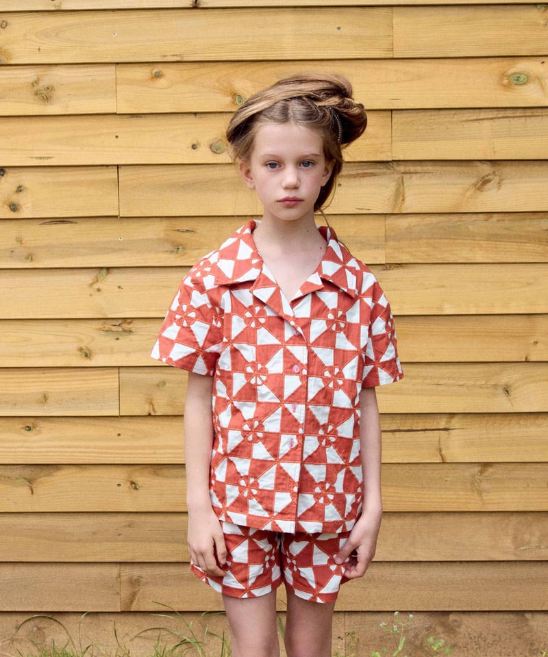 FISH & KIDS / PATCHWORK SHIRT | in the park