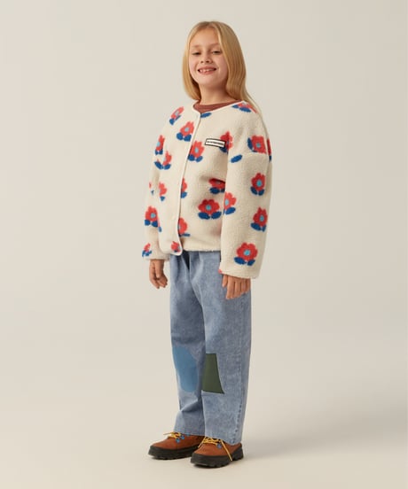 the campamento / BIG FLOWER BOA JACKET