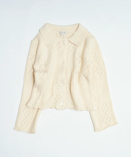 FISH & KIDS / SOFT CROCHET BLOUSE