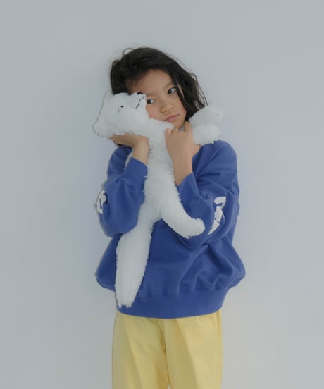 folk made / COLOR JERSEY SWEATSHIRT