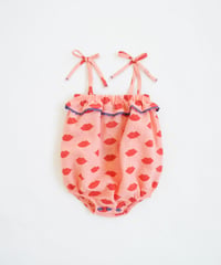 piupiuchick / baby romper w|ruffles