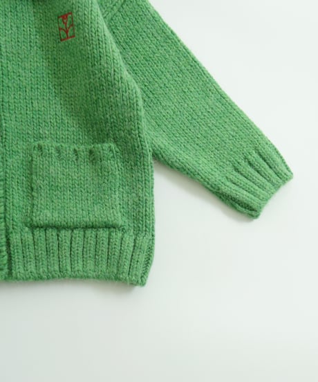the campamento / GREEN CARDIGAN
