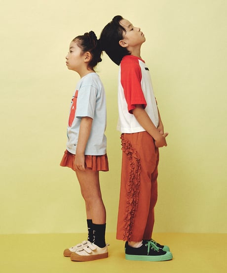 folk made / FRILL CULOTTE SKIRT