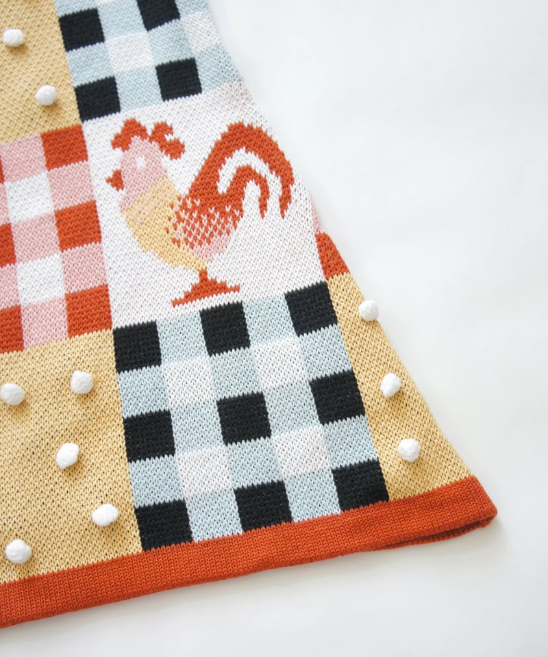 ワンピース FISH&KIDS PATCHWORK DRESS WITH COLLAR FISH & KIDS〛 PATCHWORK DRESS WITH COLLAR (Kids and Women
