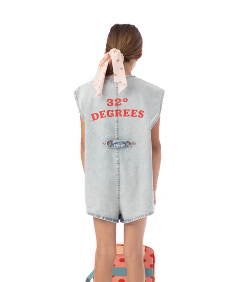piupiuchick / short sleeveless jumpsuit