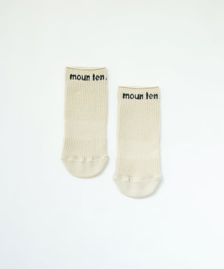 MOUN TEN. / TUBE SOCKS (for baby)