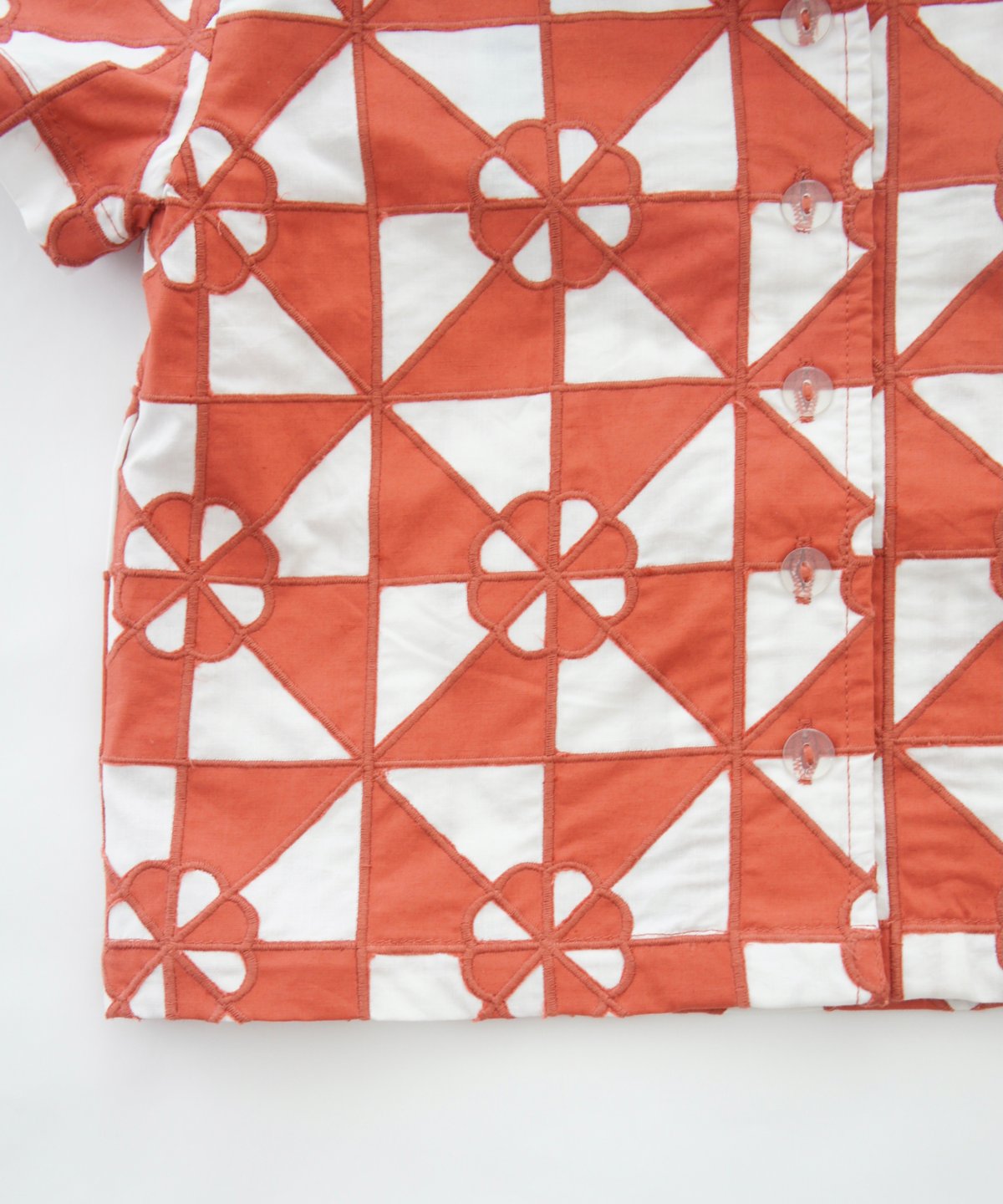 FISH & KIDS / PATCHWORK SHIRT | in the park