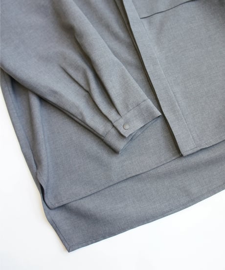 MOUN TEN. / SET・Polyester Canapa Shirts & 1tuck pants (145-155)