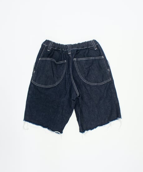 MOUN TEN. / CUT OFF MIDI JEANS